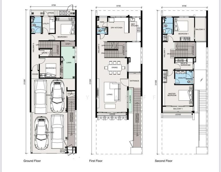 3-storey Terraced House untuk Disewa di Cyberjaya, Selangor oleh Bilya Ariff - iProperty.com.my