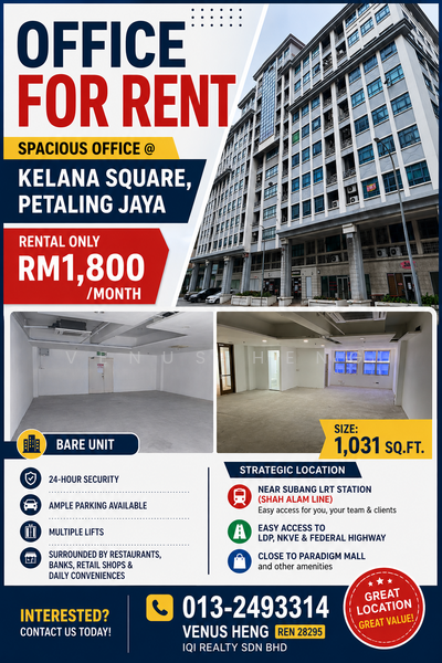 Shop / Office for Rent in Kelana Jaya, Petaling Jaya by Venus Heng - iProperty.com.my