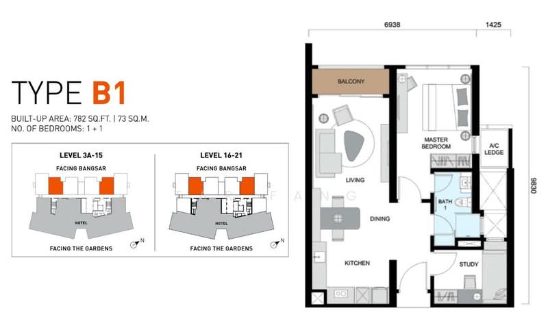 Service Residence for Sale in ViiA Residences by Tar Fang - iProperty.com.my