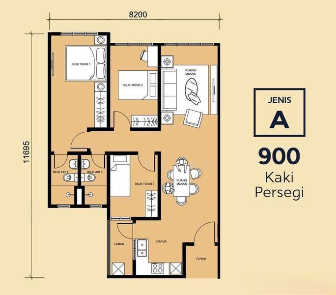 Apartment for Rent in RESIDENSI PAUH HARMONI by Jack Ng - iProperty.com.my