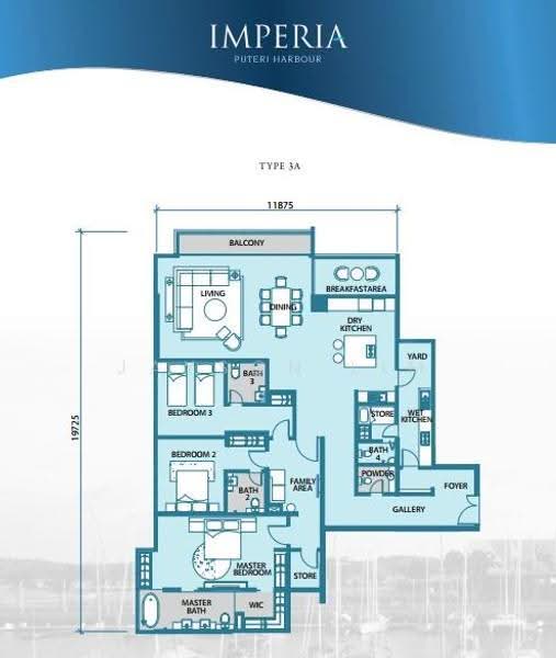 Kediaman Servis untuk Dijual di Imperia oleh Jayson Lim - iProperty.com.my