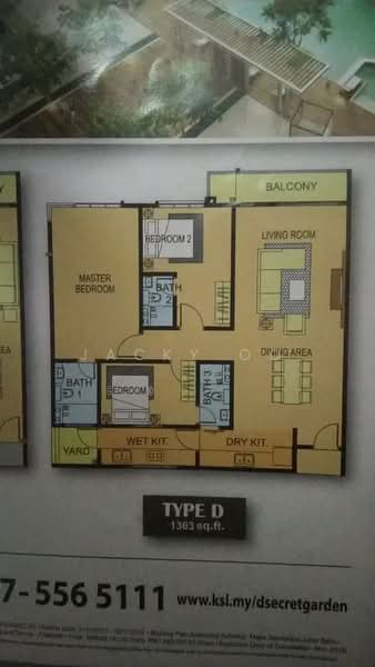 Service Residence for Sale in D'Secret Garden (Pangsapuri Kempas Indah) by Jacky Oo - iProperty.com.my