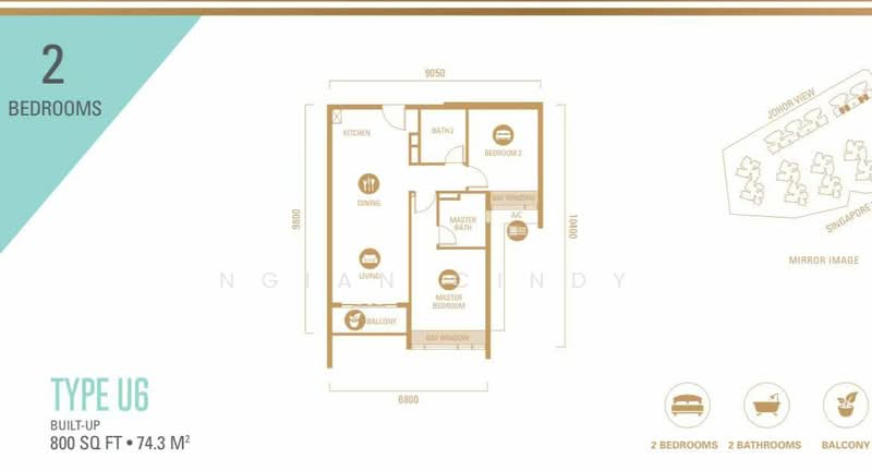 Apartment for Sale in R&F Princess Cove Phase 1 by Ngian Cindy - iProperty.com.my