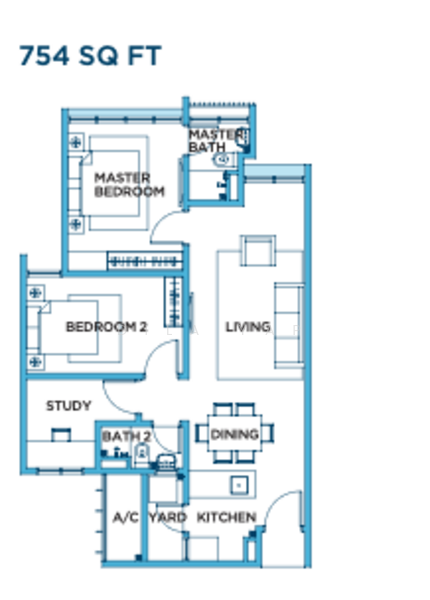 Service Residence for Rent in H2O Residences by Dila Yap - iProperty.com.my