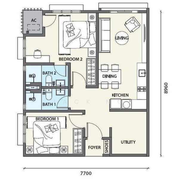 Kediaman Servis untuk Disewa di Sensasi @ Utropolis oleh Jack Ng - iProperty.com.my