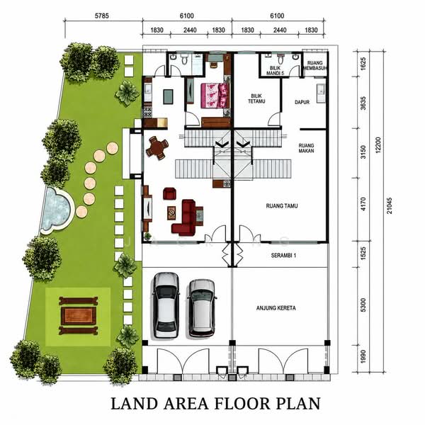 Rumah Teres 2.5-Tingkat untuk Dijual di Taman Tanjung Indah, Butterworth oleh Jack Ng - iProperty.com.my