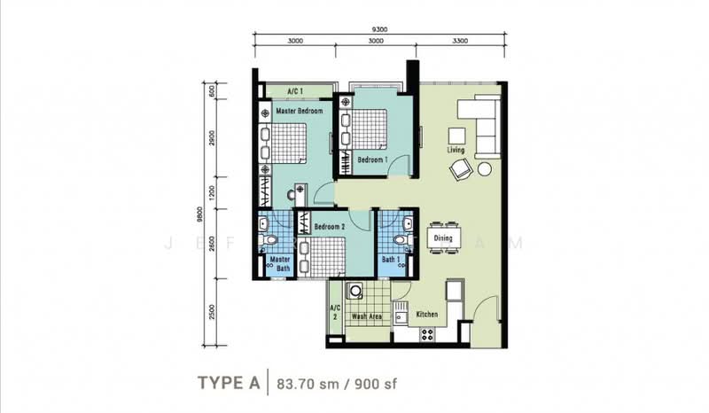 Condominium for Sale in Berlian Setapak Residency by Jeffrey Tham - iProperty.com.my
