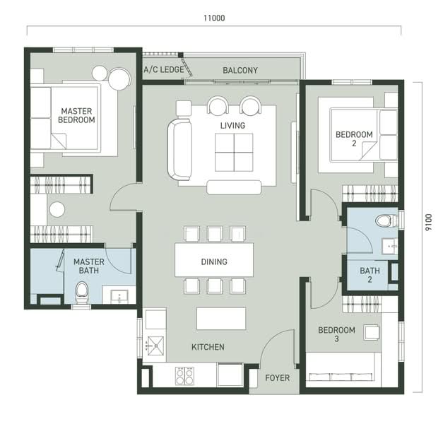 Condominium for Sale in Aras Residences by LT Lim - iProperty.com.my