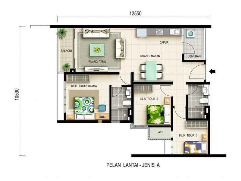 Kondominium untuk Disewa di Evoke Residence oleh Jack Ng - iProperty.com.my