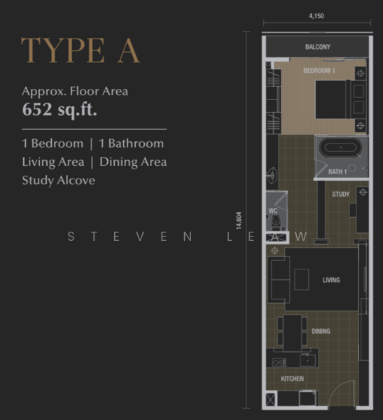 Kediaman Servis untuk Dijual di Dorsett Residences Bukit Bintang oleh Steven Leaw - iProperty.com.my
