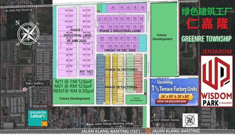 Industrial Land for Sale in Jenjarom, Selangor by Crystal Low - iProperty.com.my