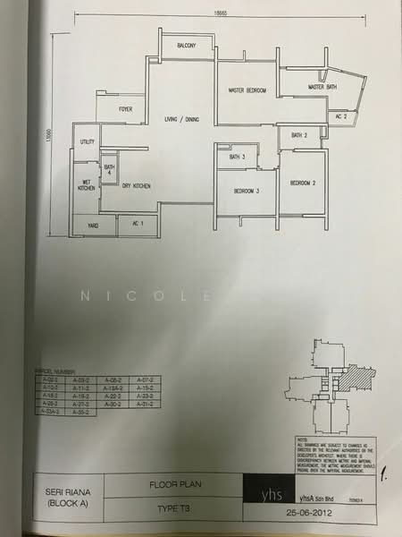 Kondominium untuk Dijual di Seri Riana Residence oleh Nicole Goh - iProperty.com.my