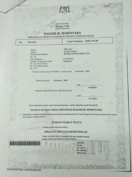 Residential Land for Sale in Sungai Udang, Melaka by Rain Tan - iProperty.com.my
