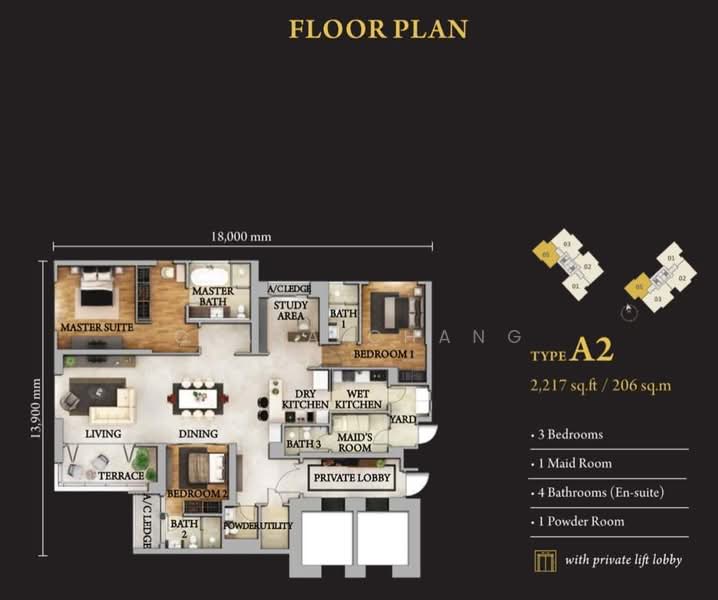 Service Residence for Rent in The Astaka @ 1 Bukit Senyum by Clara Chang - iProperty.com.my