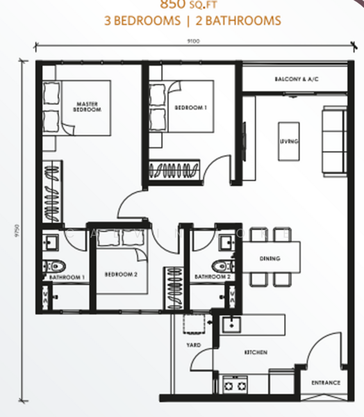 Service Residence for Rent in Jernih Residence by Calvin Loke - iProperty.com.my