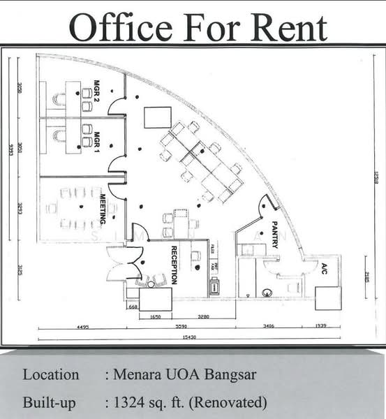 Pejabat untuk Disewa di Bangsar Utama, Bangsar oleh Simon Tan - iProperty.com.my