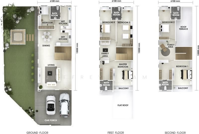 3-storey Terraced House for Sale in Bandar Baru Air Itam, Ayer Itam by Jeffrey Tham - iProperty.com.my