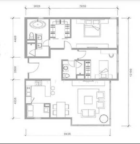 Kediaman Servis untuk Dijual di Pavilion Residences oleh Jeff Tan - iProperty.com.my