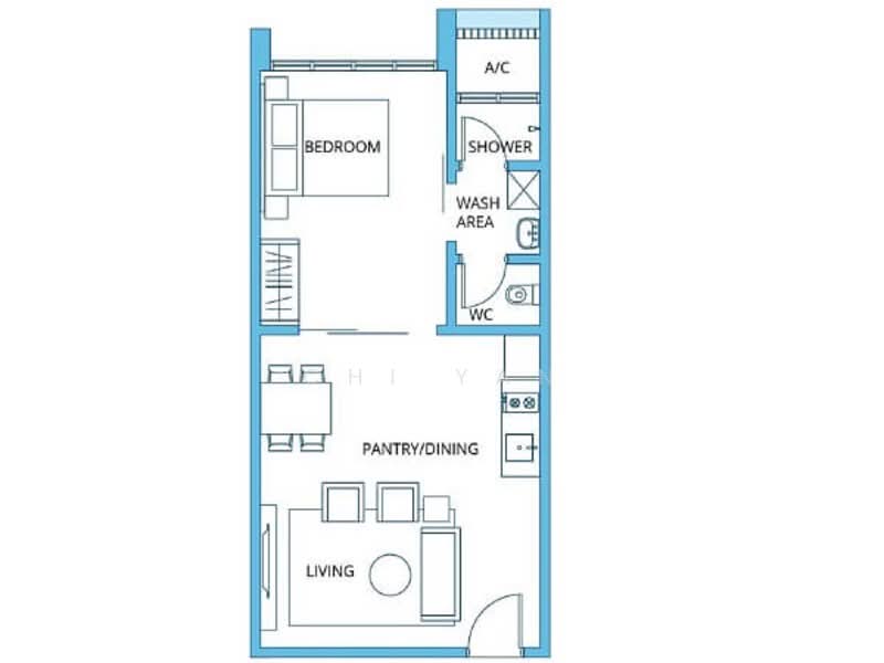 Service Residence for Sale in H2O Residences by Chi Yan - iProperty.com.my