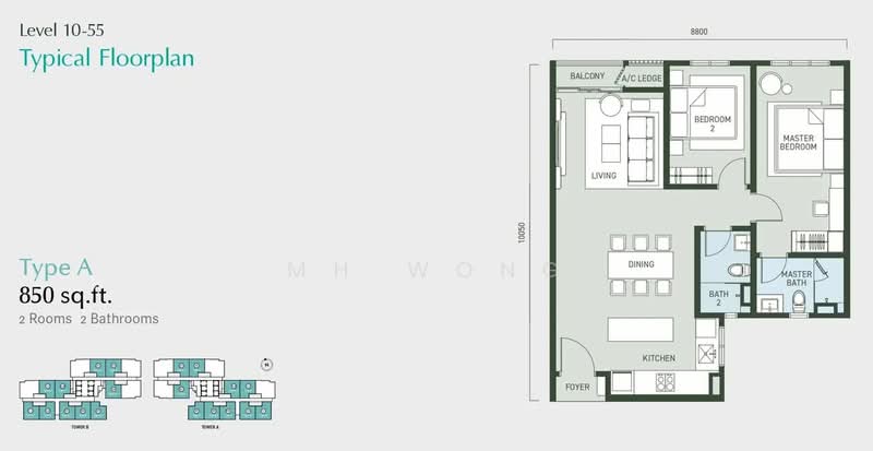 Kondominium untuk Dijual di Aras Residences oleh MH Wong - iProperty.com.my