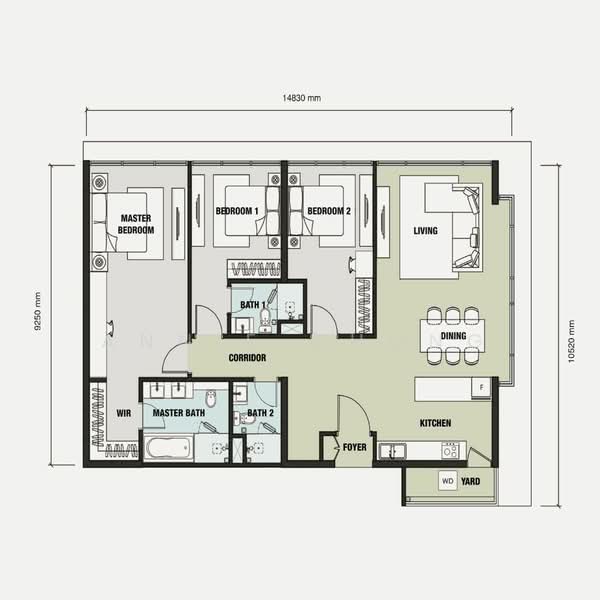 Service Residence for Sale in Aria by Annie Chong - iProperty.com.my