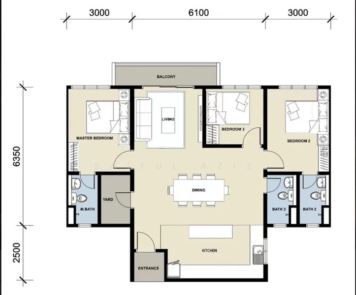Condominium for Rent in Residensi Begonia by Saiful Aziz - iProperty.com.my