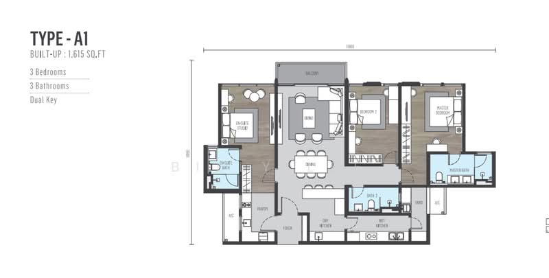 Condominium for Rent in ALIX Residences by Billy Lee - iProperty.com.my