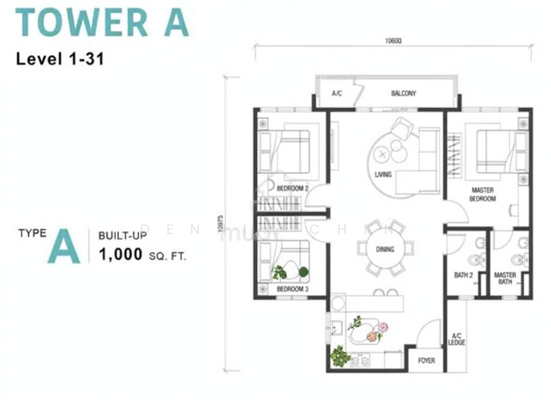 Service Residence for Rent in Huni @ Eco Ardence by Dennix Chin - iProperty.com.my