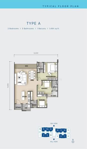 Condominium for Rent in Ferringhi Residence 2 by Amy Tan - iProperty.com.my