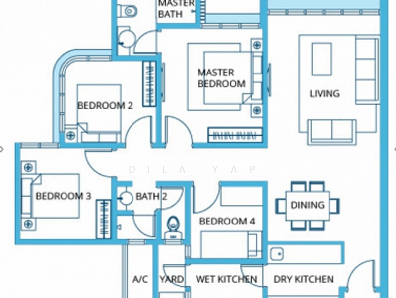 Service Residence for Rent in H2O Residences by Dila Yap - iProperty.com.my