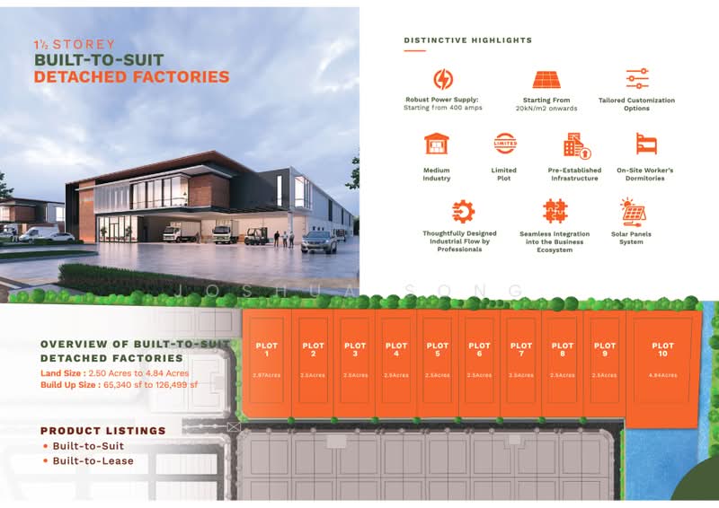 Kilang Terpisah untuk Dijual di Akasia Business Park, Ulu Tiram oleh Joshua Song - iProperty.com.my