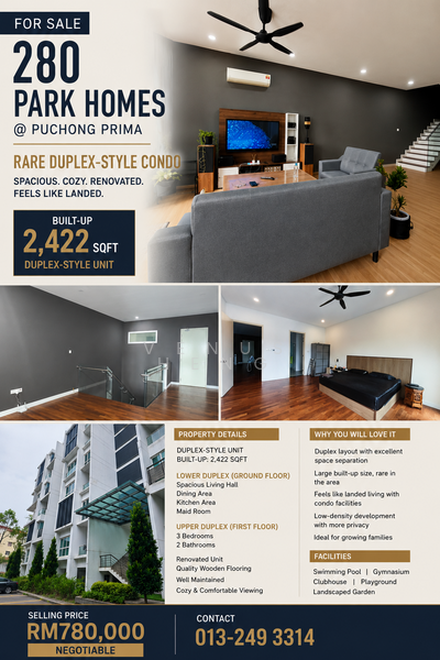 Kondominium untuk Dijual di 280 Park Homes oleh Venus Heng - iProperty.com.my