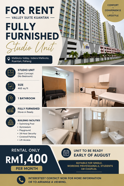 Pangsapuri untuk Disewa di Valley Suite oleh Venus Heng - iProperty.com.my