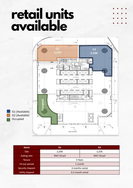 Retail Space for Rent in Bukit Nenas, KL City Centre by Andrew Lim - iProperty.com.my