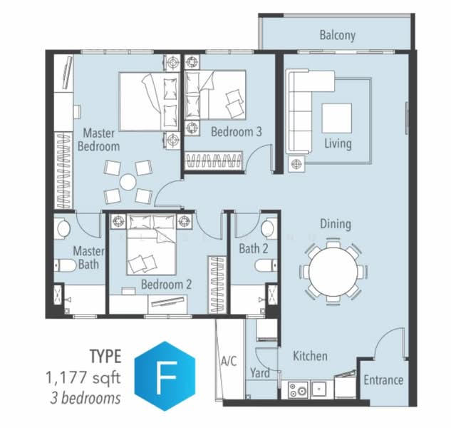 Kediaman Servis untuk Dijual di Savvy @ Riana Dutamas oleh Klose Wong - iProperty.com.my