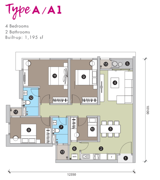 Kediaman Servis untuk Disewa di SUNSURIA FORUM SERVICED APARTMENT oleh Ray Lee - iProperty.com.my