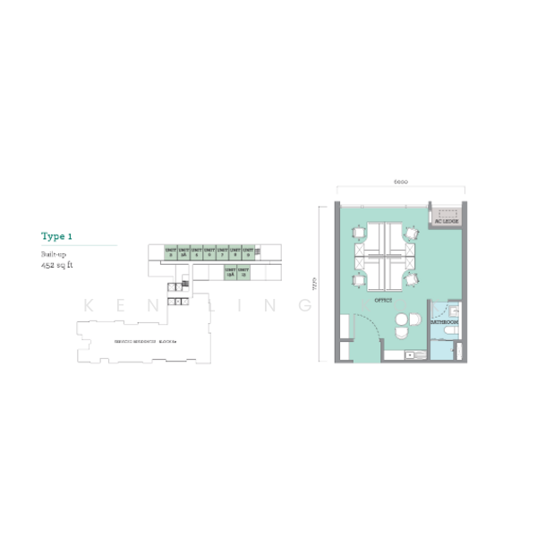 Service Residence for Sale in Edelweiss @ Tropicana Gardens by Ken Ling Kok - iProperty.com.my