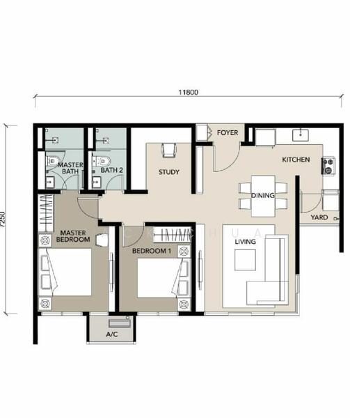Kediaman Servis untuk Dijual di Cantara Residences oleh Jack Chua - iProperty.com.my