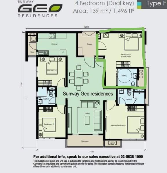 Service Residence for Rent in Sunway Geo Residence by Roxanne Liew - iProperty.com.my