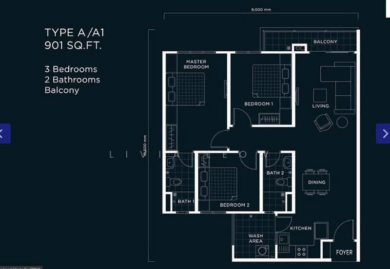 Pangsapuri untuk Dijual di Residensi Max oleh Livia Leow - iProperty.com.my