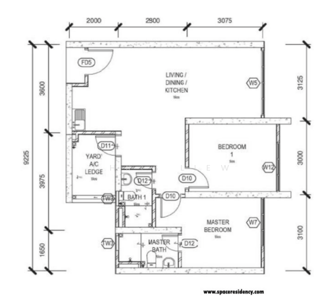 Kediaman Servis untuk Disewa di Space Residency oleh Chris Liew - iProperty.com.my