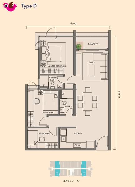 Kediaman Servis untuk Dijual di Residency V oleh See Yuen - iProperty.com.my