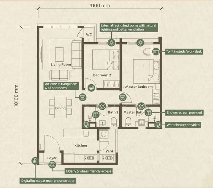 Service Residence untuk Dijual di Serviced Residence @ Sunway D'hill Residences oleh Alice Tong - iProperty.com.my