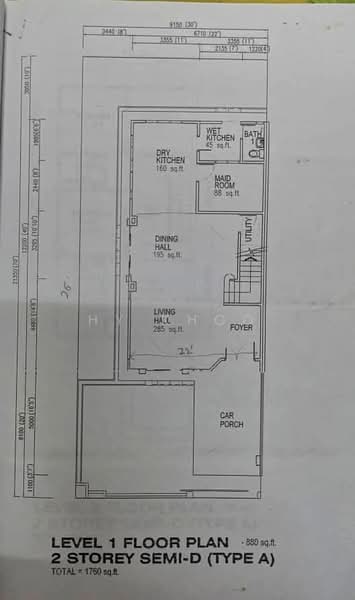 Semi-Detached House for Sale in Teluk Kumbar, Penang by HY Khoo - iProperty.com.my