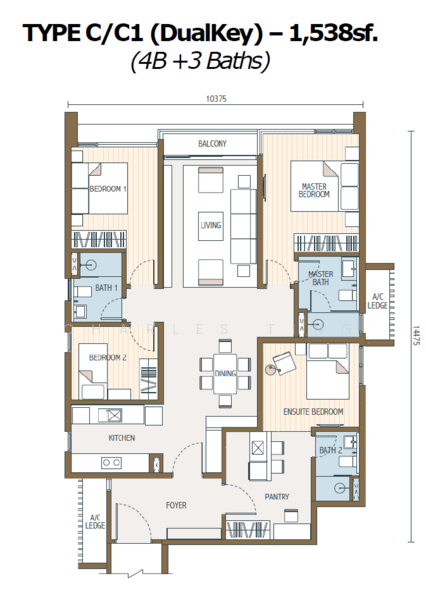Service Residence for Sale in Duta Park Residences by Charles Ting - iProperty.com.my
