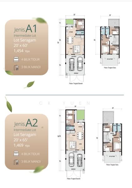 Rumah Teres 2-Tingkat untuk Dijual di Ipoh, Perak oleh Ck Yuen - iProperty.com.my