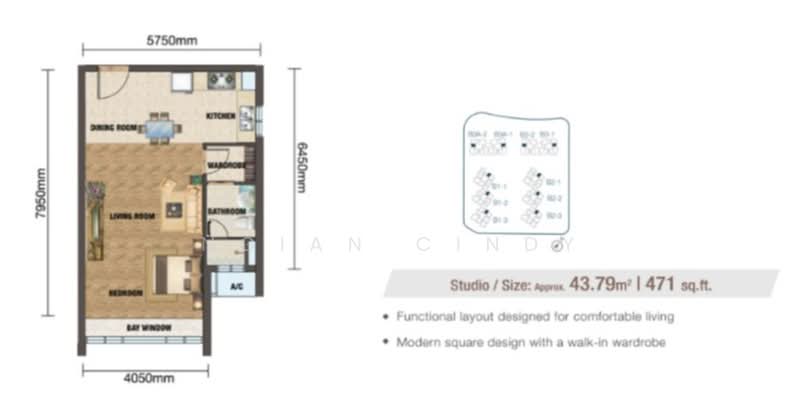 Pangsapuri untuk Disewa di R&F Princess Cove Phase 2-Seine Region oleh Ngian Cindy - iProperty.com.my
