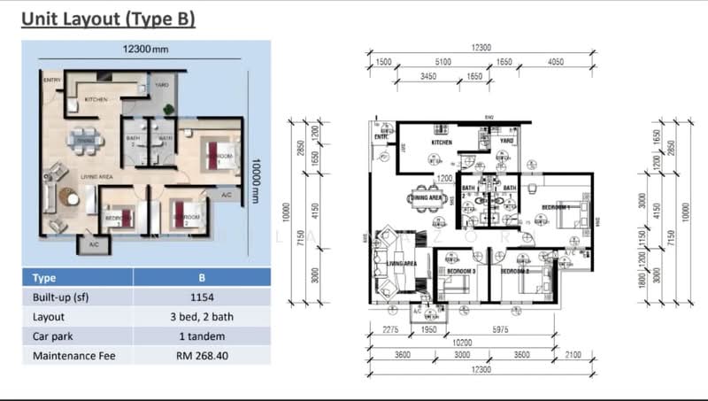 Pangsapuri untuk Dijual di PPA1M Sireh Residence oleh Nabila Nazori - iProperty.com.my