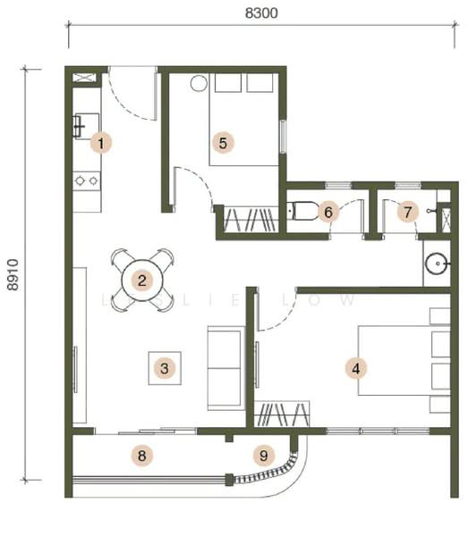 Kediaman Servis untuk Dijual di The Stallionz @ Ipoh White Times Square oleh Leslie Low - iProperty.com.my