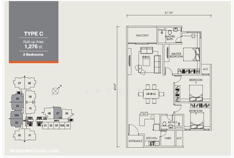 Service Residence for Sale in You Residences @ You City by Jackie - iProperty.com.my